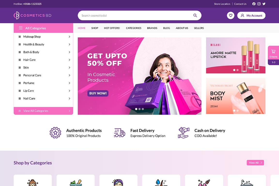 Dokandar e-commerce platform preview